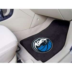   Dallas Mavericks Printed Carpet Car Mat 2 Piece Set: Sports & Outdoors