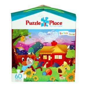   Master Pieces Puzzle Place Backyard Jungle Jigsaw Puzzle: Toys & Games