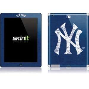  New York Yankees   Solid Distressed skin for Apple iPad 2 