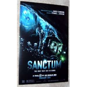  Sanctum   Original Mini Movie Poster   11 x 17: Everything 