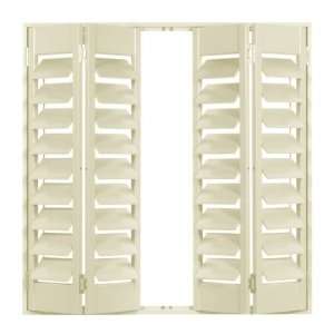  American Interior Shutters in Shell Paint Finish 39 x 42 