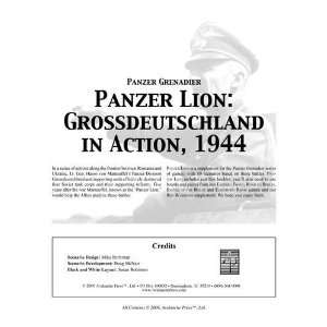   Grenadiers Panzer Lion, Grossdeutschland in Action 1944 Scenario Kit