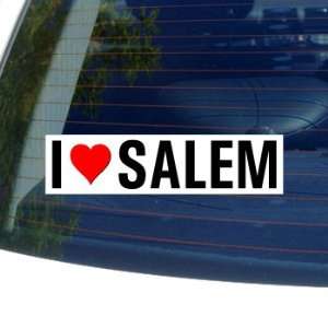  I Love Heart SALEM   Oregon Window Bumper Sticker 