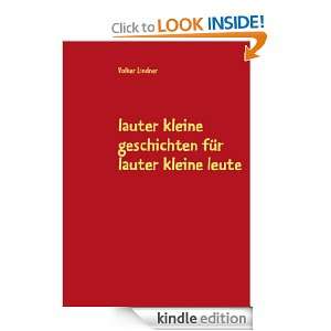 lauter kleine geschichten für lauter kleine leute (German Edition 