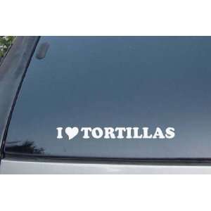  I Love Tortillas Food Vinyl Decal Stickers Everything 