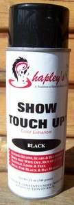 Shapleys Touch Ups   Black (12 oz)  