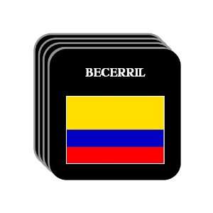  Colombia   BECERRIL Set of 4 Mini Mousepad Coasters 
