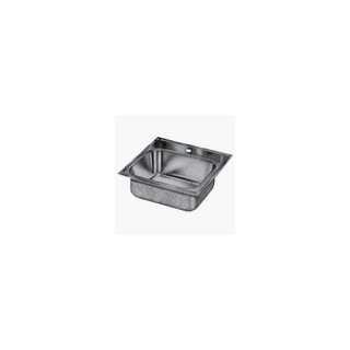   Top Mount Single Bowl 2 Hole Middle/Right Stainless Steel Sink Home