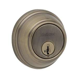    5S Key Control Antique Brass Keyed Entry Deadbolt: Home Improvement