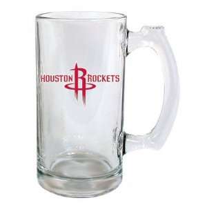  Houston Rockets Beer Mug 13oz Glass Sports Tankard 