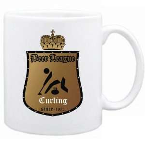  New  Beer League   Curling , Since 1972  Mug Sports 