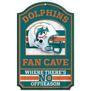  NFL Miami Dolphins Sign   Fan Cave: Sports & Outdoors