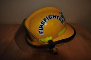   Fire Fighters Helmet Face Shield Firefighter Professional Gear  