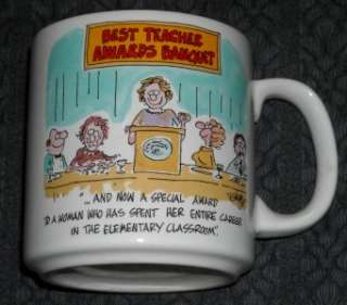 Elementary School Teacher Funny Humor Coffee Mug Cup  