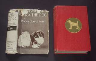 COMPLETE BOOK OF THE DOG Breeds Gun Dogs Hounds 1927.  