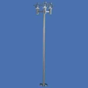 Belfast Outdoor 3 Light Post Lamp by Eglo : R198489   Stainless Steel
