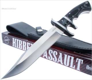   Assault Tactical Sub Hilt Bowie Knife Combat/Survival Heavy Micarta