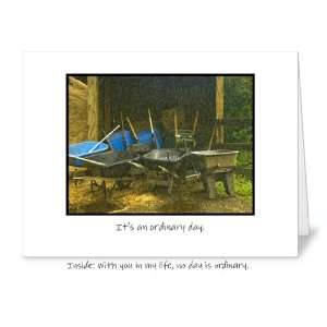  Its not an ordinary day Love Greeting Card: 5 x 7   Free 