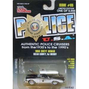  Police USA #65 1956 Chevy Nomad Ocean County NJ: Toys 