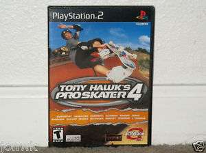Tony Hawks Pro Skater 4 (Sony PlayStation 2, 2002) 047875804258 