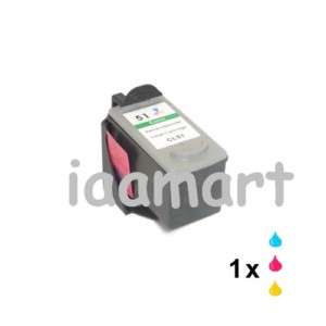 Color CL51 Remanufactured ink cartridge Canon MP140  