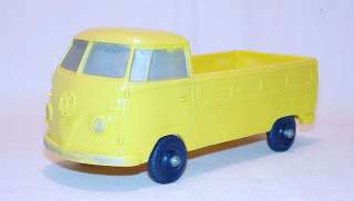 Tomte Laerdal 1:30 VOLKSWAGEN PICK UP Yellow Vinyl Car!  