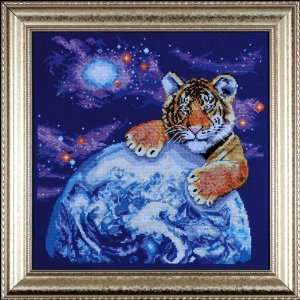  Design Works Bengal Tiger Cub Cross Stitch Kit: Arts 