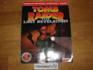 Tomb Raider Last Revelation Strategy Guide Playstation  