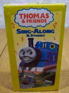 Thomas & Friends SING ALONG & STORIES VHS VIDEO 013132127132  