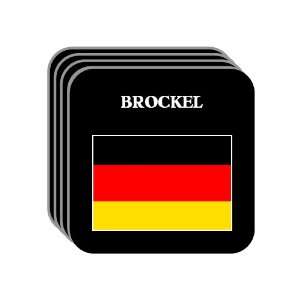  Germany   BROCKEL Set of 4 Mini Mousepad Coasters 