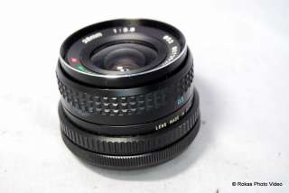 Canon Tokina 28mm f2.8 FD lens RMC II manual focus A+  