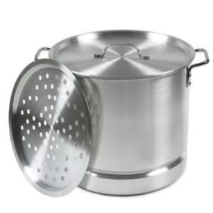 Aluminum Tamale / Seafood Steamer Size: 80 qt:  Kitchen 