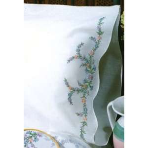  Tobin Stamped Pillow Case Pair Reflections Arts, Crafts & Sewing