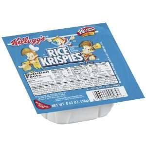 Rice Krispies Toasted Rice Cereal, 0.63 oz Cups, 96 ct:  