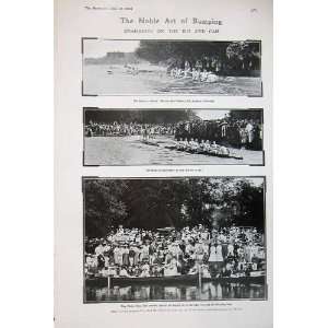  1908 Oxford Cambridge Boat Race Sport River Bumping