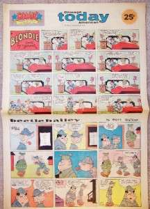 CHICAGO TODAY SUNDAY COMICS 3/29 1970 Mickey Mouse  