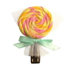  Sweet Strawberry Mango Lollipop Hair Clip Beauty