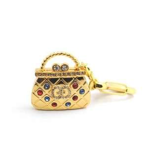    Colored Crystal Purse Style USB Flash Drive