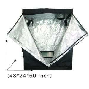   48 inch X 24 inch X 60 inch Mylar Reflective Hydroponic Grow Tent Room