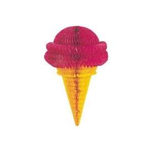  24 in. Hanging Tissue Ice Cream Cone: Kitchen & Dining