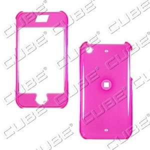  Apple iPhone 1G/2G   Transparent Hot Pink   Hard Case 