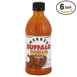 Moore?s Sauce, Buffalo Wing, 16 Ounce Grocery & Gourmet Food