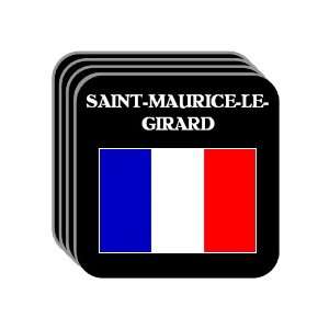  France   SAINT MAURICE LE GIRARD Set of 4 Mini Mousepad 