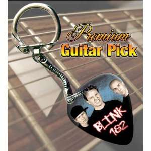  Blink 182 Band Photo Premium Guitar Pick Keyring Musical 