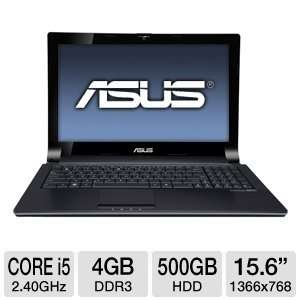  ASUS N53JF MB1 Laptop Computer   Intel Core i5 450M 2 