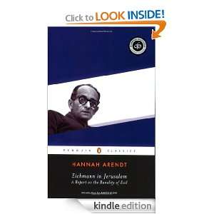 Eichmann in Jerusalem (Penguin Classics) Hannah Arendt  