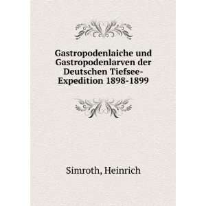   der Deutschen Tiefsee Expedition 1898 1899: Heinrich Simroth: Books