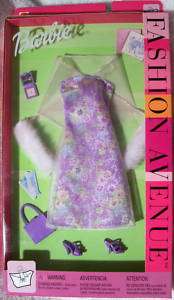 FASHION AVENUE Barbie Charm 2002 56865 NRFB Party Dress  