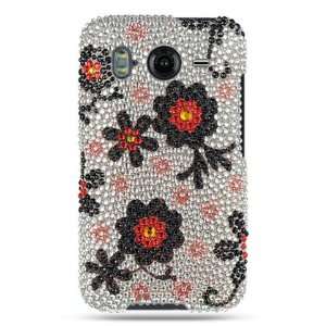  L HTC AT&T ANDROID INSPIRE 4G HARD PLASTIC CRYSTAL DIAMOND 