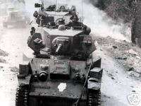 WWII M3 Stuart Tank, Battle of Bulge, British Army WW2  